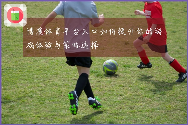 博澳体育平台入口如何提升你的游戏体验与策略选择